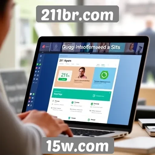 Funcionalidades inovadoras do site 211br